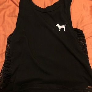 vs pink crop top🖤